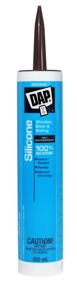 Silicone Window & Door Sealant 290ml Brown<span class=' ItemWarning' style='display:block;'>Item is usually in stock, but we&#39;ll be in touch if there&#39;s a problem<br /></span>