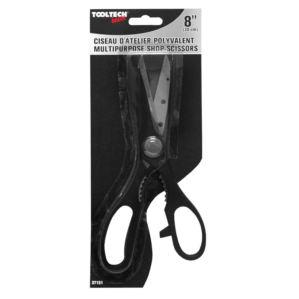Multipurpose Shop Scissors 8&#34;<span class=' ItemWarning' style='display:block;'>Item is usually in stock, but we&#39;ll be in touch if there&#39;s a problem<br /></span>