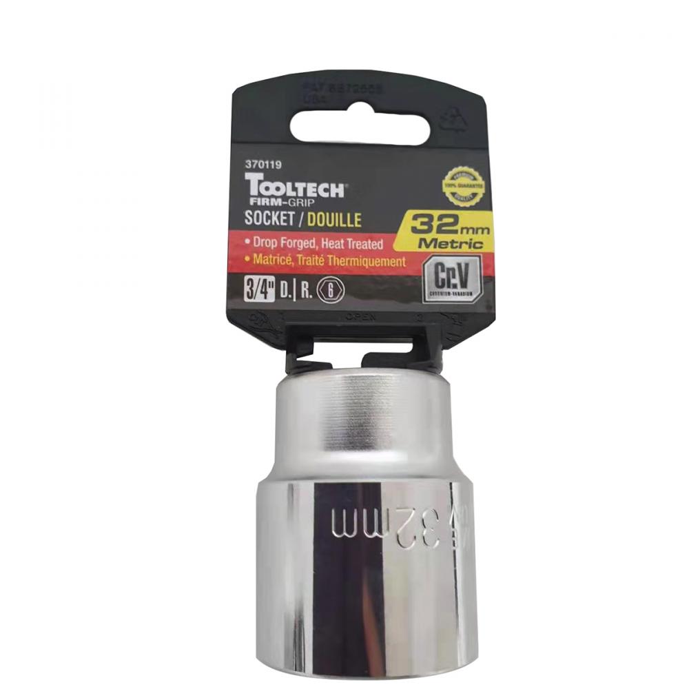 Shallow Socket Metric 32mm x 3/4in Dr 6-Points Cr-V<span class=' ItemWarning' style='display:block;'>Item is usually in stock, but we&#39;ll be in touch if there&#39;s a problem<br /></span>