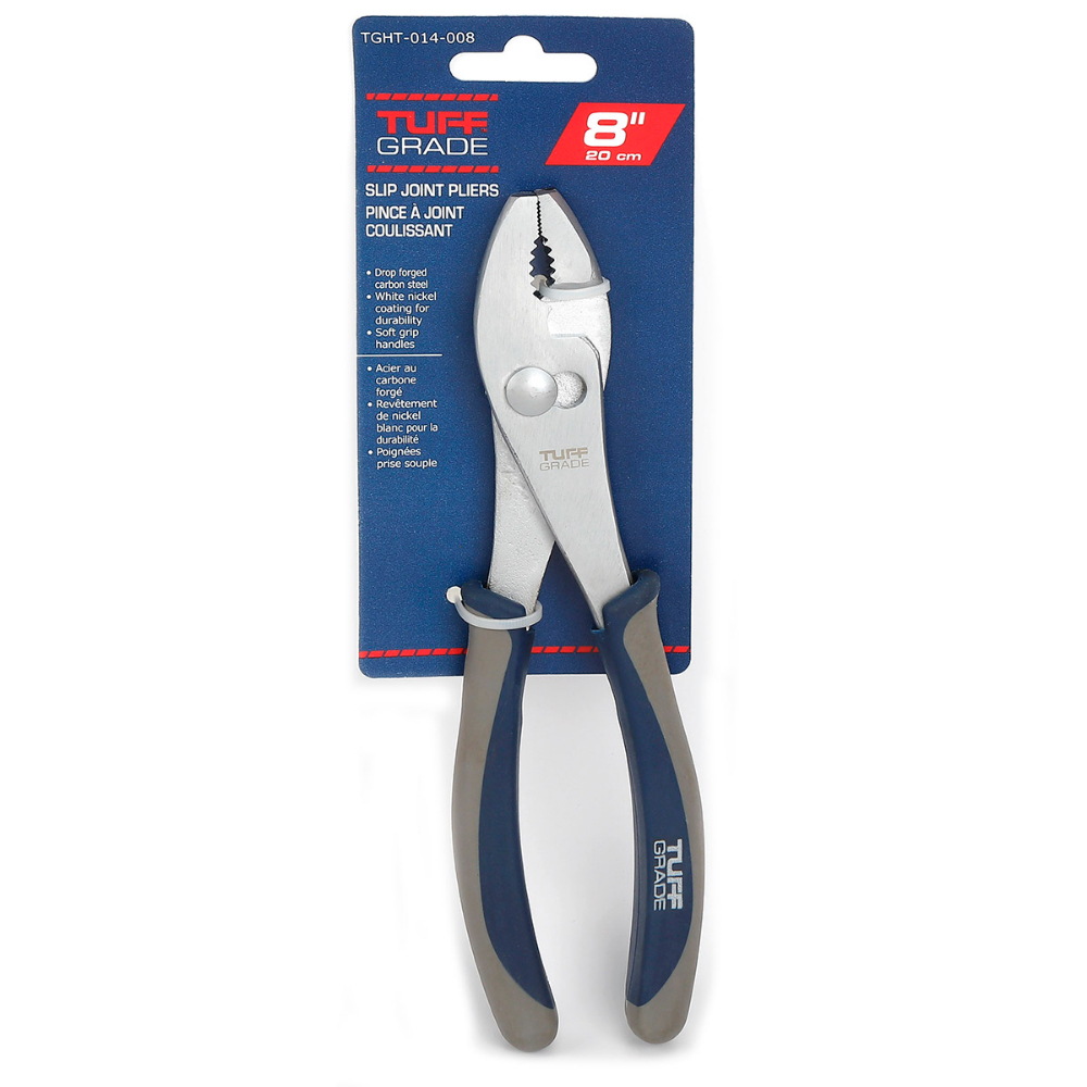 TG Slip Joint Pliers 8in (20cm)<span class=' ItemWarning' style='display:block;'>Item is usually in stock, but we&#39;ll be in touch if there&#39;s a problem<br /></span>