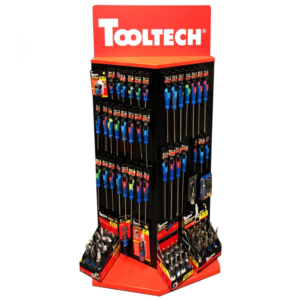 Tooltech Screwdrivers End Cap Display<span class=' ItemWarning' style='display:block;'>Item is usually in stock, but we&#39;ll be in touch if there&#39;s a problem<br /></span>