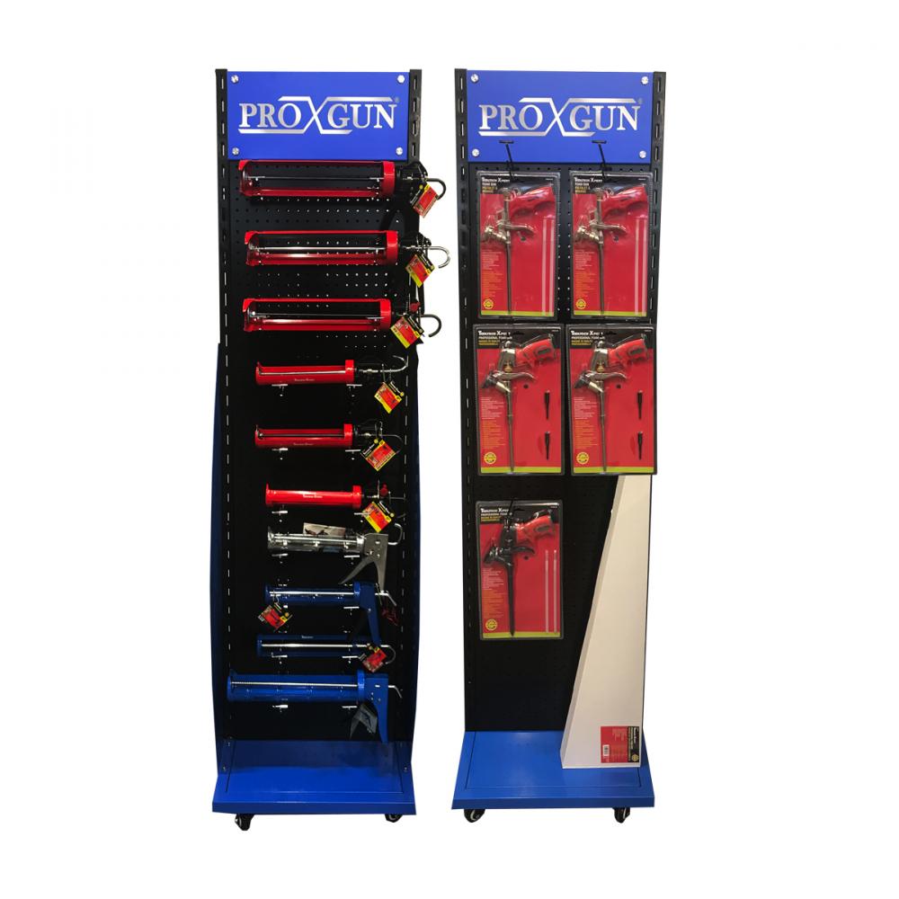 ProXgun Caulking Guns & Foam Guns Pegboard Display<span class=' ItemWarning' style='display:block;'>Item is usually in stock, but we&#39;ll be in touch if there&#39;s a problem<br /></span>