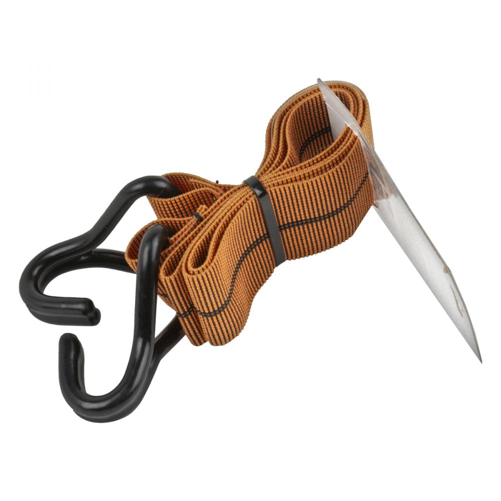 Tie Down Flat Stretch Strap with J-Hooks 2in x 36in<span class=' ItemWarning' style='display:block;'>Item is usually in stock, but we&#39;ll be in touch if there&#39;s a problem<br /></span>