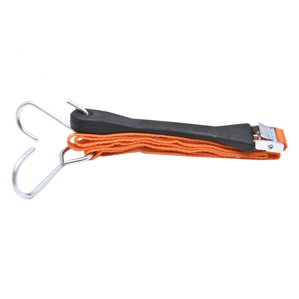 Adjustable Tie Down Strap EPDM with Cam buckle & J+S Hooks 1inx4ft 2Pk<span class=' ItemWarning' style='display:block;'>Item is usually in stock, but we&#39;ll be in touch if there&#39;s a problem<br /></span>