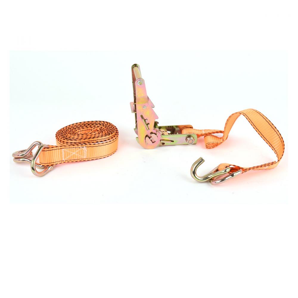 Tie Down Ratchet Strap with J-Hooks 2400Lb Rating 1in x 16ft<span class=' ItemWarning' style='display:block;'>Item is usually in stock, but we&#39;ll be in touch if there&#39;s a problem<br /></span>