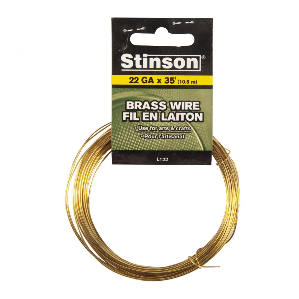 Brass Tie Wire 22ga x 10.4m<span class=' ItemWarning' style='display:block;'>Item is usually in stock, but we&#39;ll be in touch if there&#39;s a problem<br /></span>