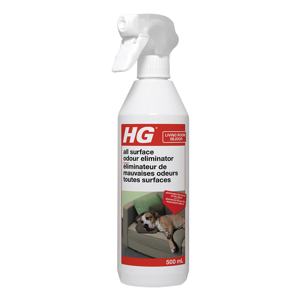 HG All Surface Odour Eliminator 500ml<span class=' ItemWarning' style='display:block;'>Item is usually in stock, but we&#39;ll be in touch if there&#39;s a problem<br /></span>