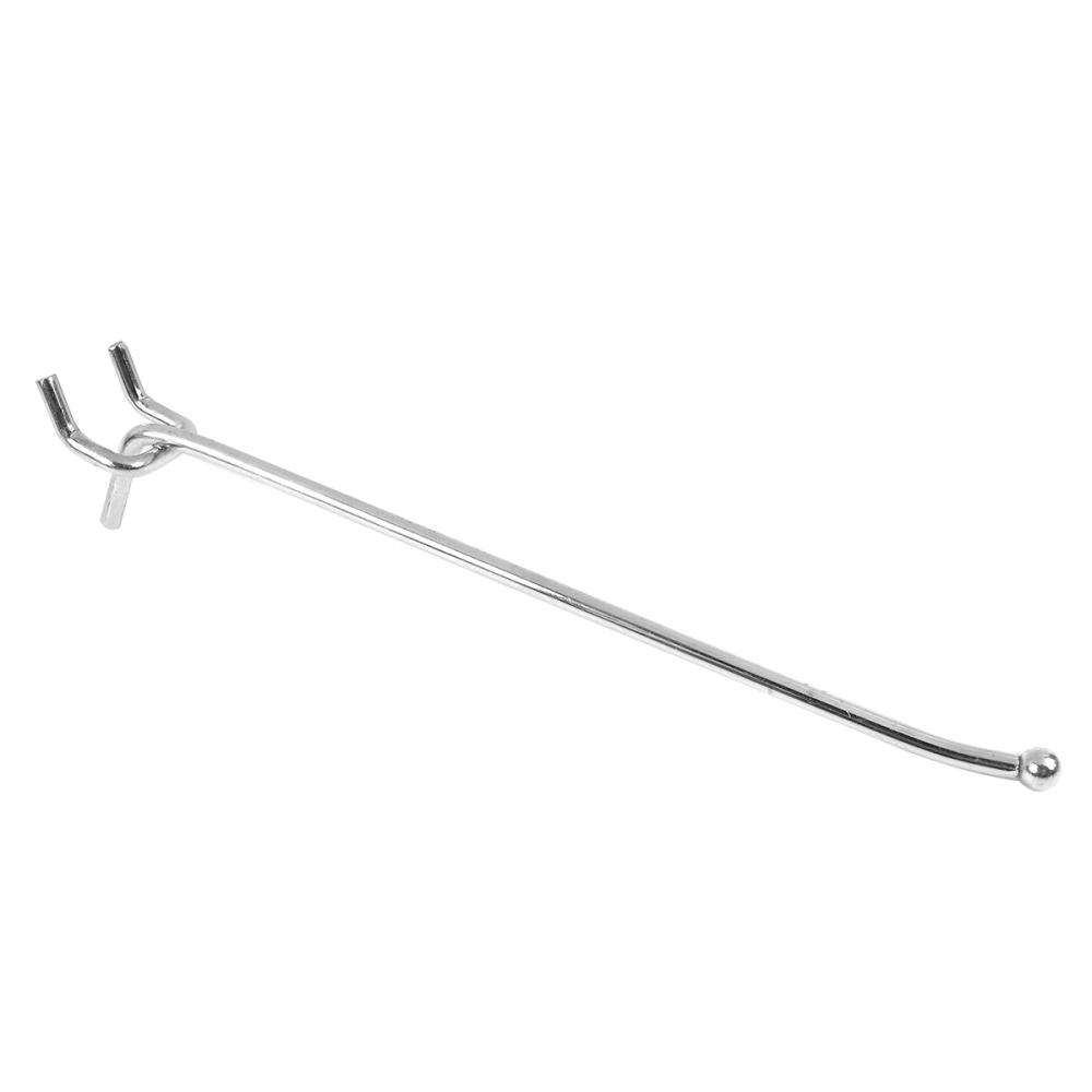 Double Prong Peg Hooks 8in Bulk<span class=' ItemWarning' style='display:block;'>Item is usually in stock, but we&#39;ll be in touch if there&#39;s a problem<br /></span>