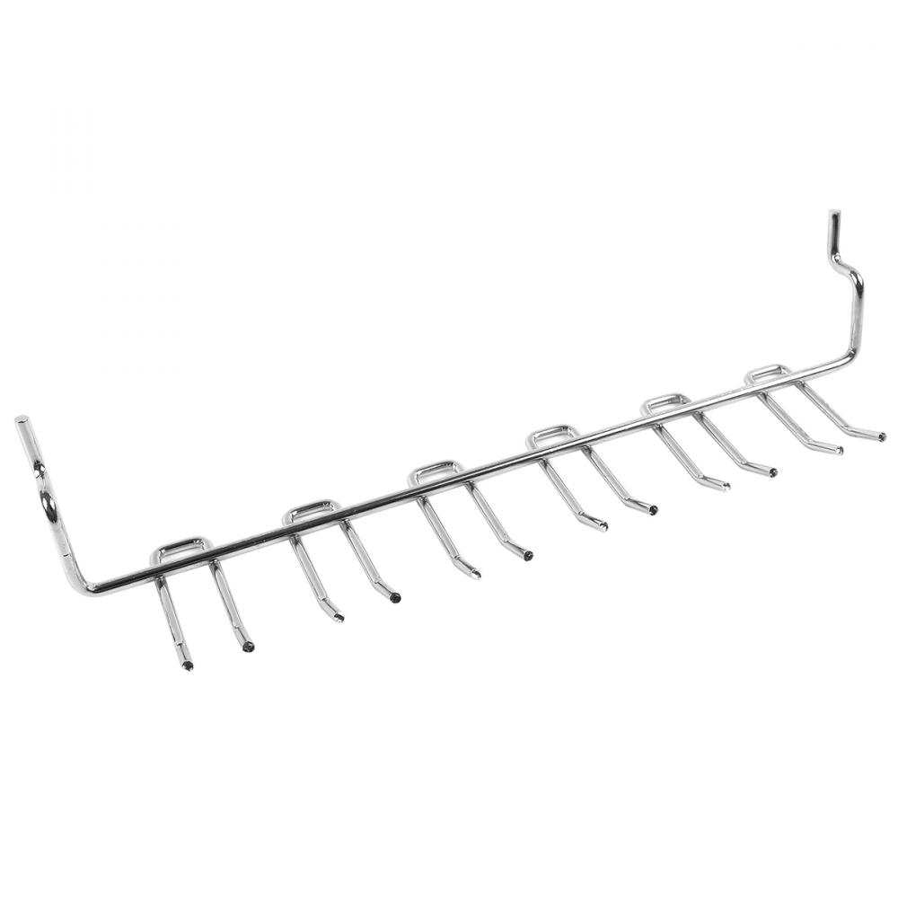 Multi Tool Rack 6-Hook for Pegboard<span class=' ItemWarning' style='display:block;'>Item is usually in stock, but we&#39;ll be in touch if there&#39;s a problem<br /></span>