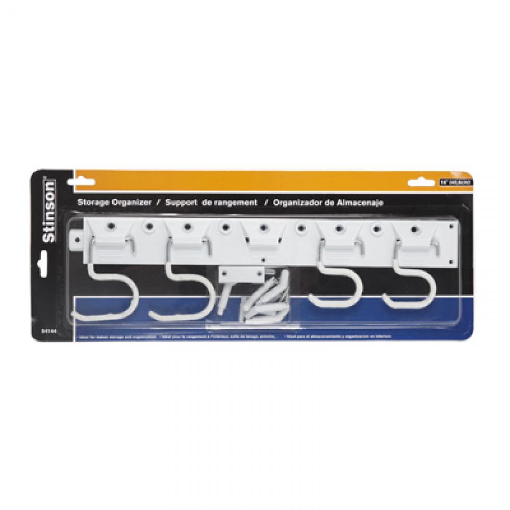 Wall Mount Adjustable Storage Rack 16in White<span class=' ItemWarning' style='display:block;'>Item is usually in stock, but we&#39;ll be in touch if there&#39;s a problem<br /></span>