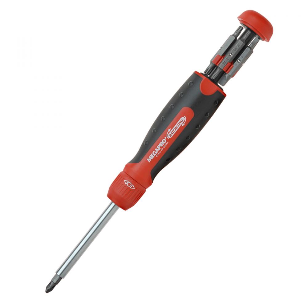MegaPro Screwdriver Original Ratcheting 13-in-1 Mutli-Bit<span class=' ItemWarning' style='display:block;'>Item is usually in stock, but we&#39;ll be in touch if there&#39;s a problem<br /></span>