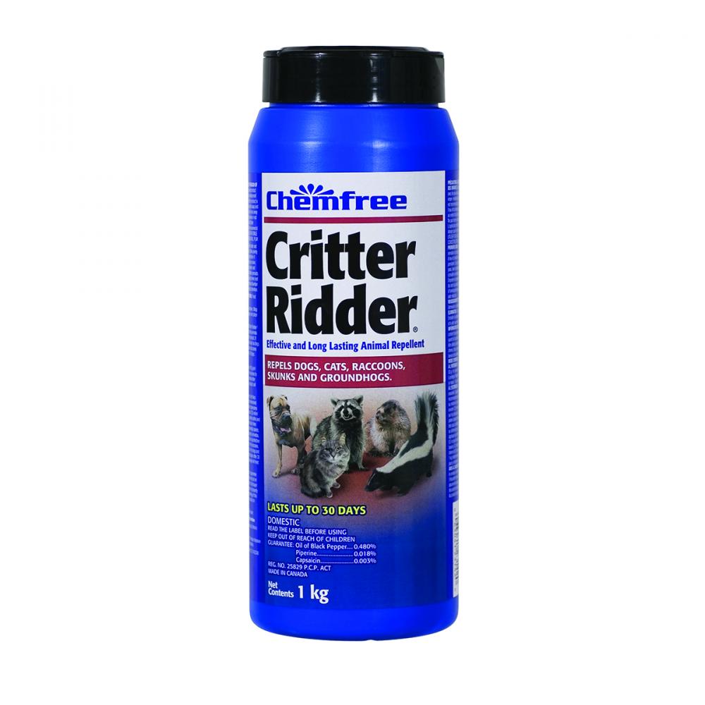 Safer&#39;s Critter Ridder Granular Animal Repellent 1Kg<span class=' ItemWarning' style='display:block;'>Item is usually in stock, but we&#39;ll be in touch if there&#39;s a problem<br /></span>