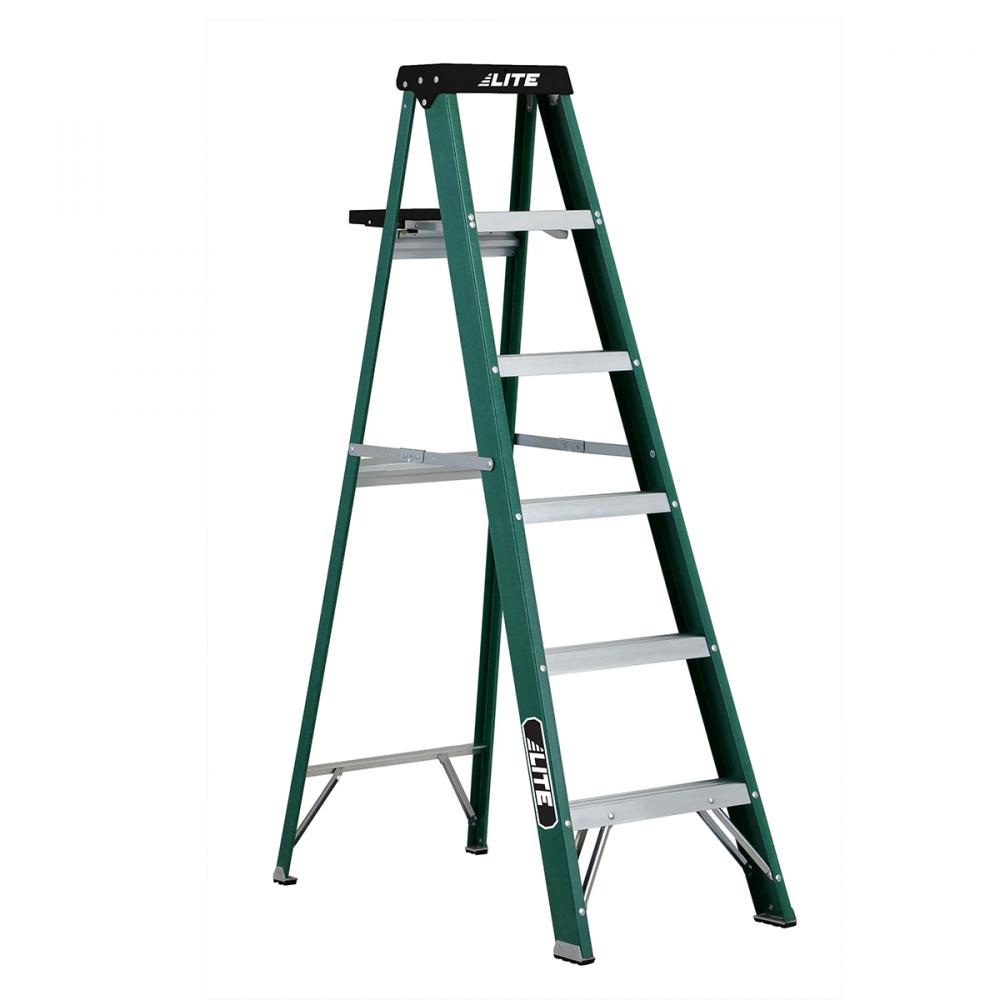 LP-30677 Med.Duty Fiberglass Stepladder 6ft<span class=' ItemWarning' style='display:block;'>Item is usually in stock, but we&#39;ll be in touch if there&#39;s a problem<br /></span>