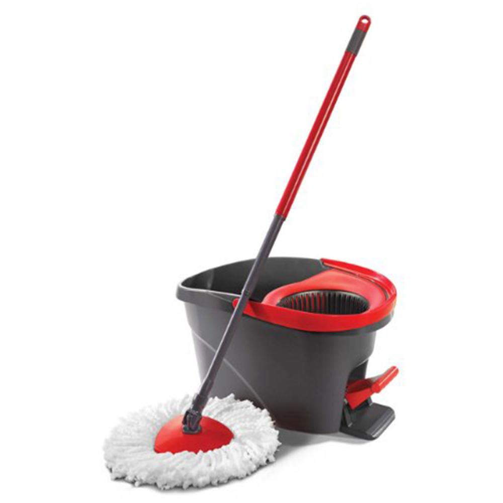 EasyWring Spin Mop & Bucket System w/Foot Pedal<span class=' ItemWarning' style='display:block;'>Item is usually in stock, but we&#39;ll be in touch if there&#39;s a problem<br /></span>