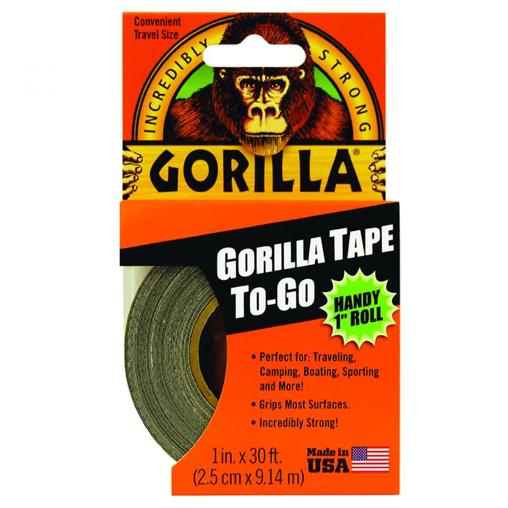 Gorilla All Purpose Repair Tape 1in x 30ft Black<span class=' ItemWarning' style='display:block;'>Item is usually in stock, but we&#39;ll be in touch if there&#39;s a problem<br /></span>