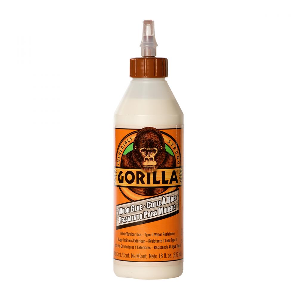 Gorilla Wood Glue 18oz / 532ml<span class=' ItemWarning' style='display:block;'>Item is usually in stock, but we&#39;ll be in touch if there&#39;s a problem<br /></span>
