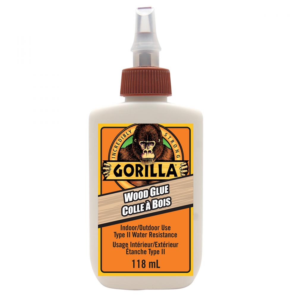 Gorilla Wood Glue 4oz / 118ml<span class=' ItemWarning' style='display:block;'>Item is usually in stock, but we&#39;ll be in touch if there&#39;s a problem<br /></span>