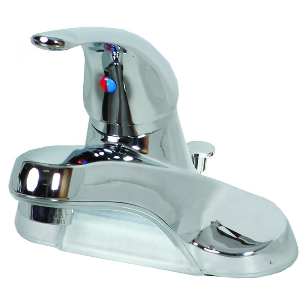 Single Lever Lav Faucet C.P. w/Pop Up<span class=' ItemWarning' style='display:block;'>Item is usually in stock, but we&#39;ll be in touch if there&#39;s a problem<br /></span>