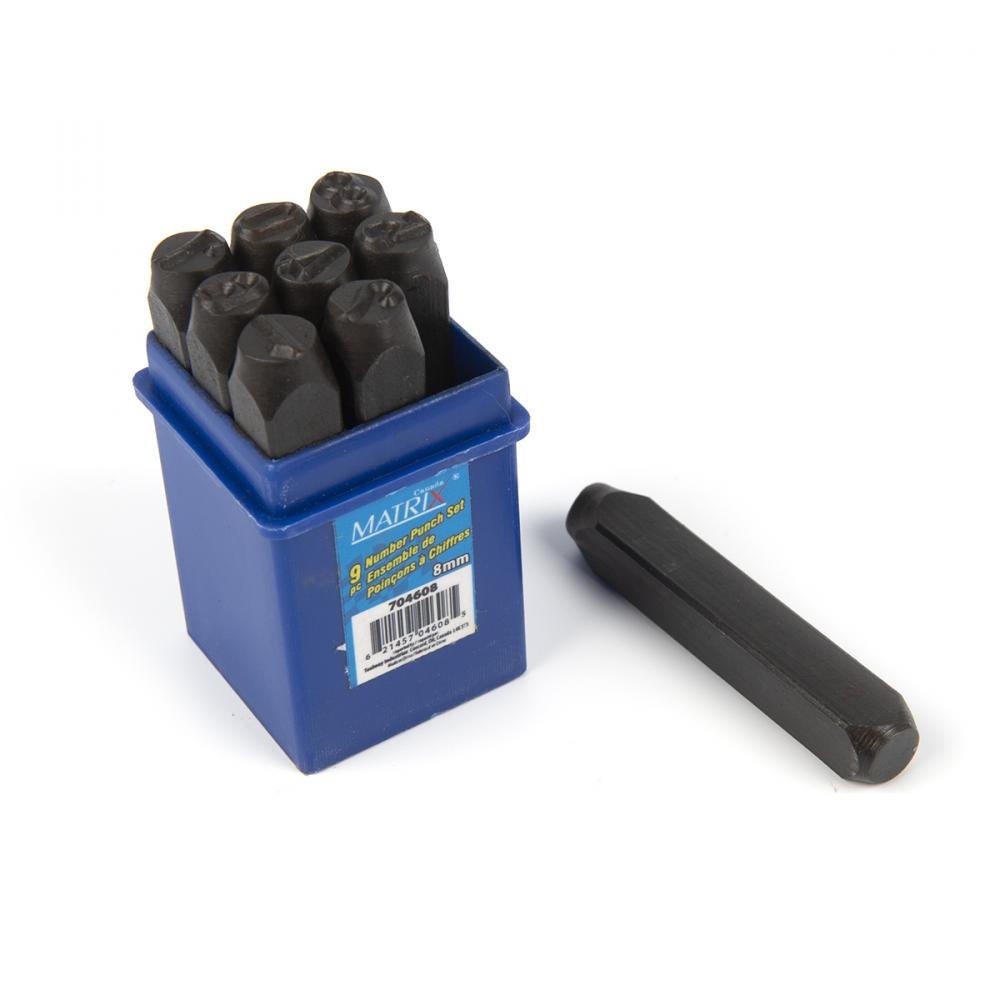 8mm Number Punch Set<span class=' ItemWarning' style='display:block;'>Item is usually in stock, but we&#39;ll be in touch if there&#39;s a problem<br /></span>