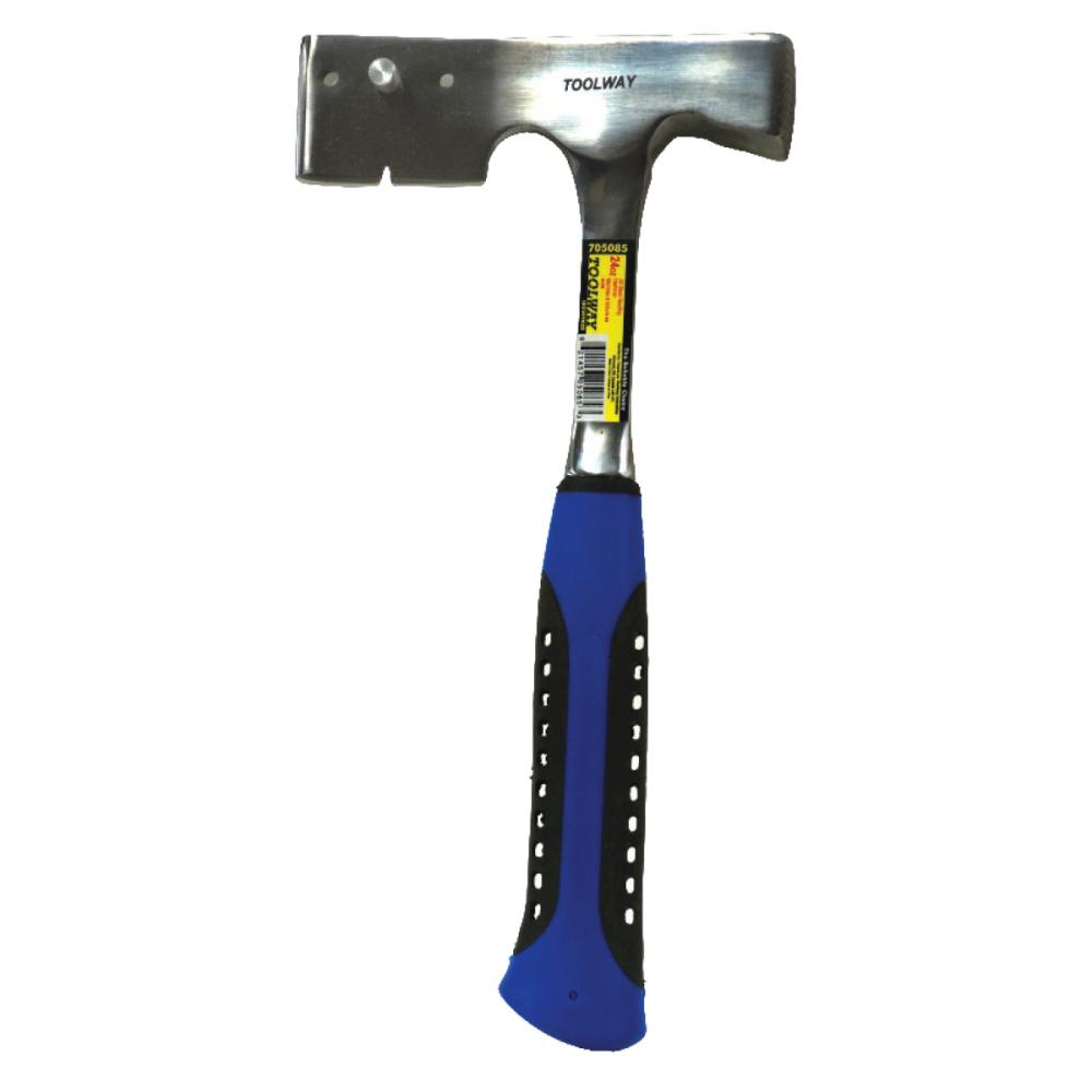 Roofing Hammer 24oz All Steel Rubber Grip<span class=' ItemWarning' style='display:block;'>Item is usually in stock, but we&#39;ll be in touch if there&#39;s a problem<br /></span>