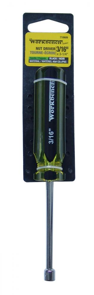 Nut Driver 3/16in x 3/14in Black handle 1per<span class=' ItemWarning' style='display:block;'>Item is usually in stock, but we&#39;ll be in touch if there&#39;s a problem<br /></span>