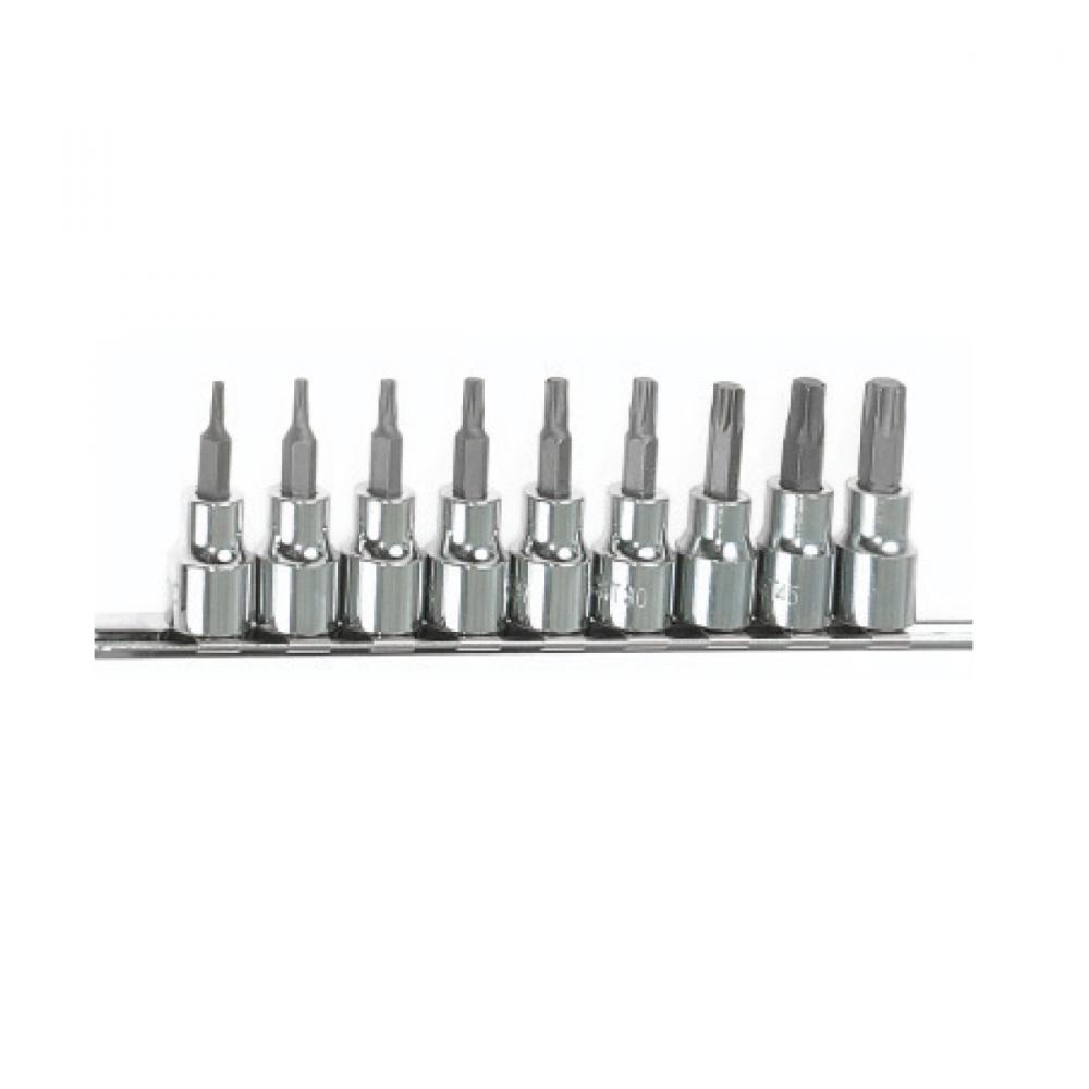 10PC Torx Bit Socket Set 3/8in Dr<span class=' ItemWarning' style='display:block;'>Item is usually in stock, but we&#39;ll be in touch if there&#39;s a problem<br /></span>