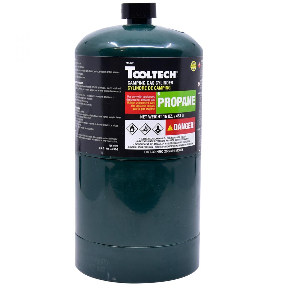 Propane Gas Camping Cylinder 16oz<span class=' ItemWarning' style='display:block;'>Item is usually in stock, but we&#39;ll be in touch if there&#39;s a problem<br /></span>