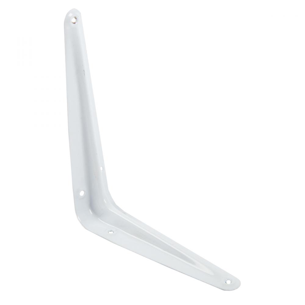 Steel Shelf Bracket 3  x 4i&#34; White<span class=' ItemWarning' style='display:block;'>Item is usually in stock, but we&#39;ll be in touch if there&#39;s a problem<br /></span>
