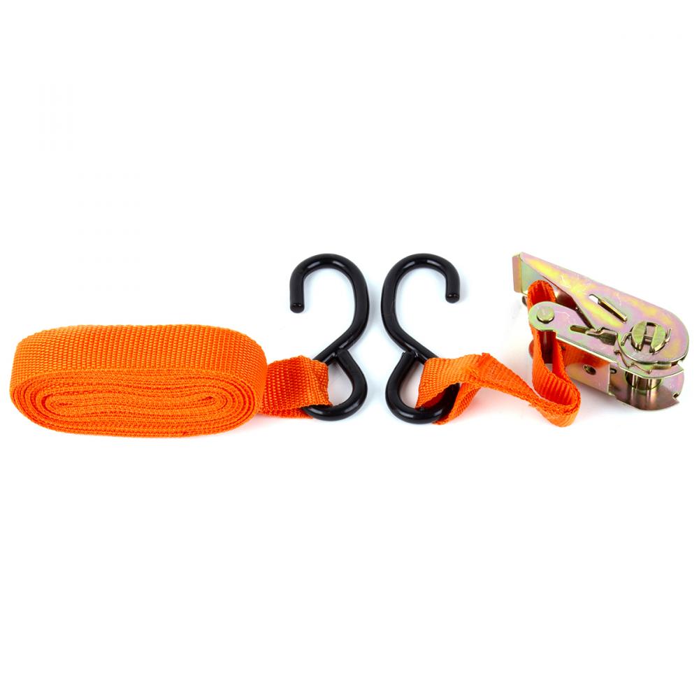 Premium Tie Down Ratchet Strap 600LB Rating 1in x 15ft<span class=' ItemWarning' style='display:block;'>Item is usually in stock, but we&#39;ll be in touch if there&#39;s a problem<br /></span>