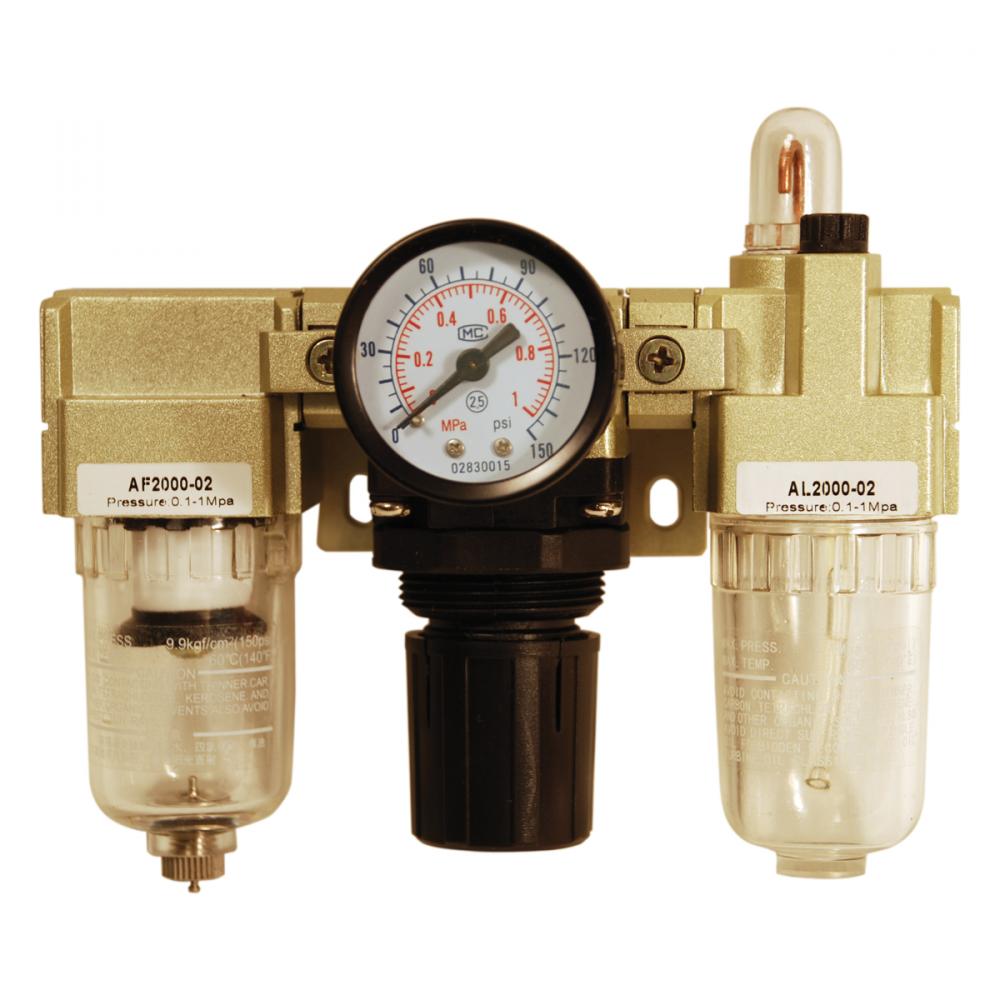 Air Filter L Reg. & Lubricator with Gauge<span class=' ItemWarning' style='display:block;'>Item is usually in stock, but we&#39;ll be in touch if there&#39;s a problem<br /></span>