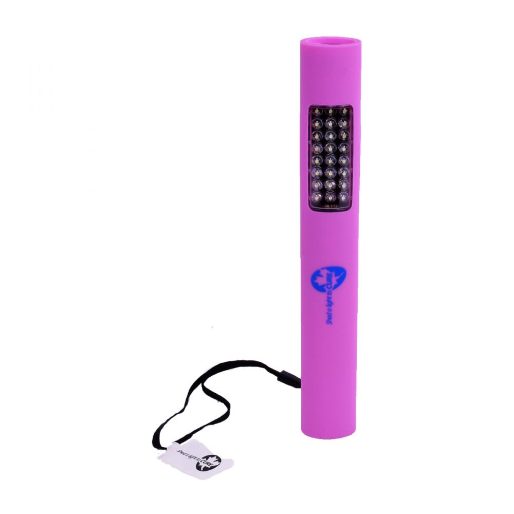 Nightstick Dual Light Flashlight/Floodlight 25-LED Pink<span class=' ItemWarning' style='display:block;'>Item is usually in stock, but we&#39;ll be in touch if there&#39;s a problem<br /></span>