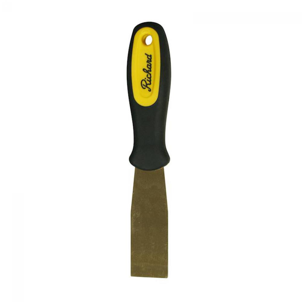 2’’ Stiff Brass Blade Ergo-Grip Putty Knife<span class=' ItemWarning' style='display:block;'>Item is usually in stock, but we&#39;ll be in touch if there&#39;s a problem<br /></span>