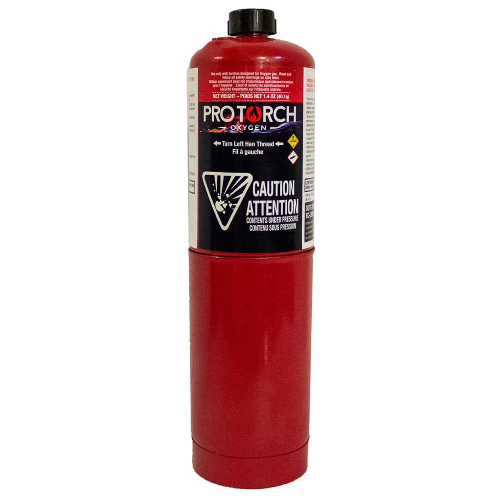 HAZ Pro Torch 1.4oz Oxygen Cylinder<span class=' ItemWarning' style='display:block;'>Item is usually in stock, but we&#39;ll be in touch if there&#39;s a problem<br /></span>