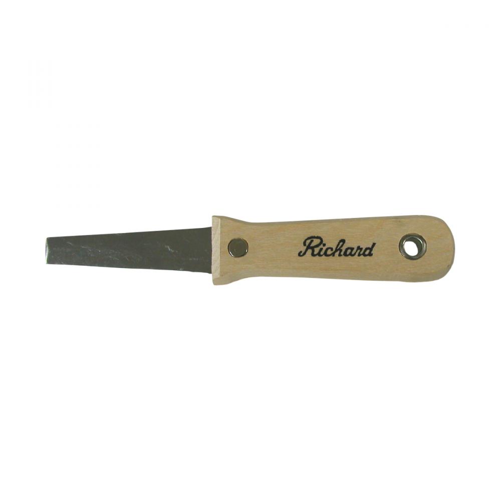 Roofing Knife With Wood Handle<span class=' ItemWarning' style='display:block;'>Item is usually in stock, but we&#39;ll be in touch if there&#39;s a problem<br /></span>