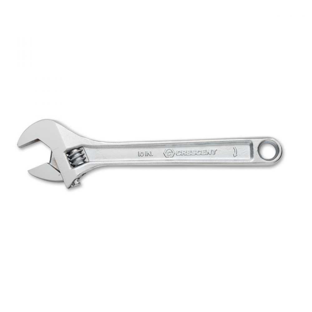 Adjustable Wrench 10in Chrome Carded<span class=' ItemWarning' style='display:block;'>Item is usually in stock, but we&#39;ll be in touch if there&#39;s a problem<br /></span>