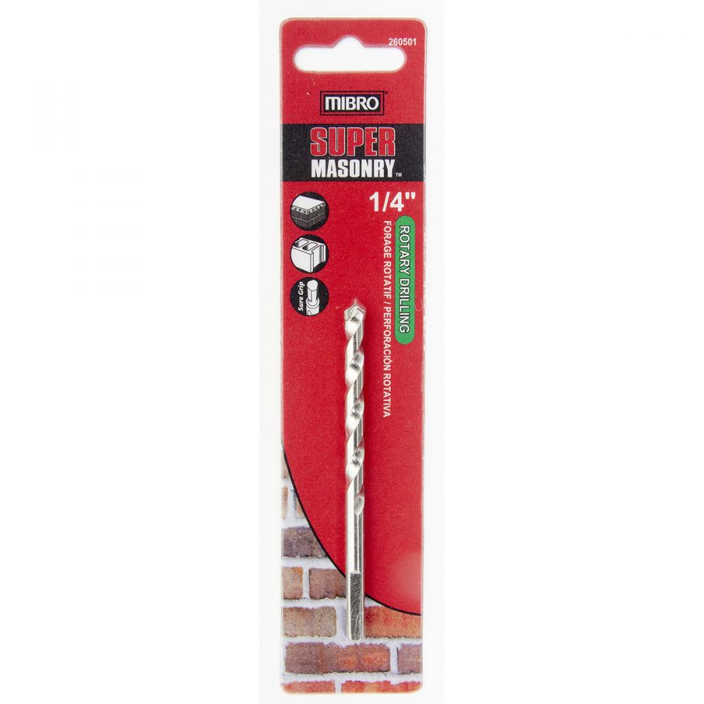 Drill Bit Masonry 5/32 x 2-3/4in with Straight Shank<span class=' ItemWarning' style='display:block;'>Item is usually in stock, but we&#39;ll be in touch if there&#39;s a problem<br /></span>
