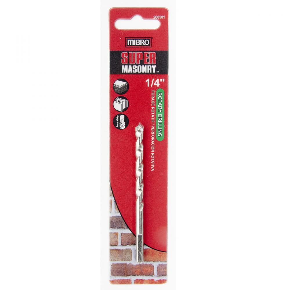 Drill Bit Masonry 5/8 X 6in with Reduced Shank<span class=' ItemWarning' style='display:block;'>Item is usually in stock, but we&#39;ll be in touch if there&#39;s a problem<br /></span>
