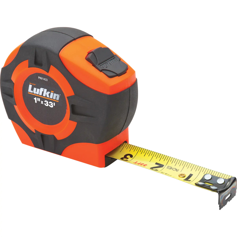 Tape Measure 33ft(10m) x 1in Metric/Imperial Hi-Viz Orange<span class=' ItemWarning' style='display:block;'>Item is usually in stock, but we&#39;ll be in touch if there&#39;s a problem<br /></span>