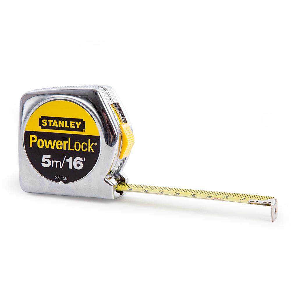 Tape Measure 16ft/5m x 3/4in Power Lock<span class=' ItemWarning' style='display:block;'>Item is usually in stock, but we&#39;ll be in touch if there&#39;s a problem<br /></span>
