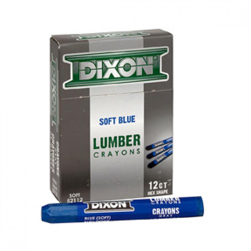12pk Lumber Crayons Dixon Lumber Crayons Hexagon 4 1/2 x 1/2 Soft Blue<span class=' ItemWarning' style='display:block;'>Item is usually in stock, but we&#39;ll be in touch if there&#39;s a problem<br /></span>