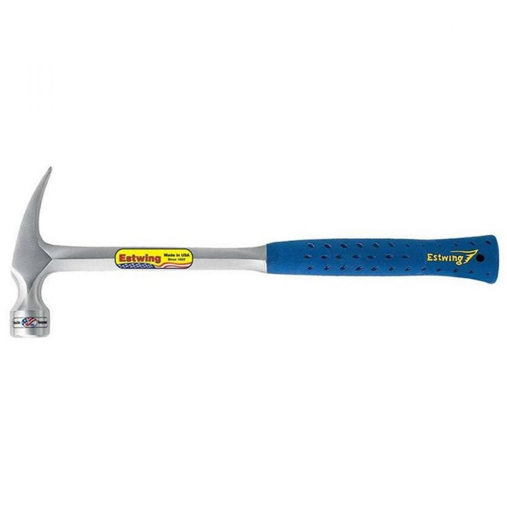 Framing Hammer Smooth Face 22oz 16in Nylon Vinyl Grip Handle Estwing E3-22S<span class=' ItemWarning' style='display:block;'>Item is usually in stock, but we&#39;ll be in touch if there&#39;s a problem<br /></span>