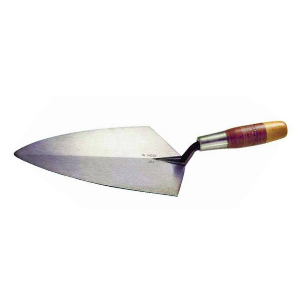 Trowel Brick 11 ½in Philadelphia Leather Handle 310 Rose<span class=' ItemWarning' style='display:block;'>Item is usually in stock, but we&#39;ll be in touch if there&#39;s a problem<br /></span>