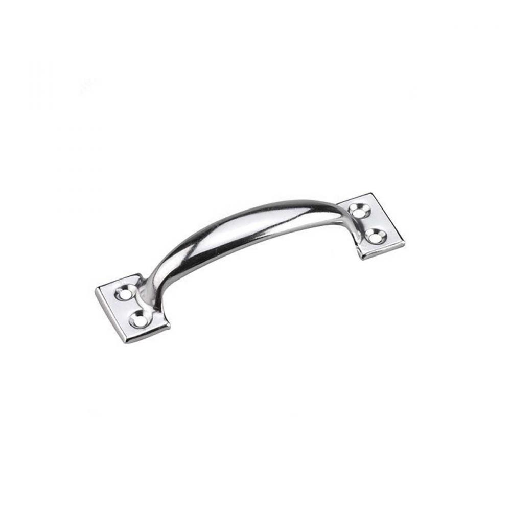 Door Pull N°1 Steel Zinc Plated 5in<span class=' ItemWarning' style='display:block;'>Item is usually in stock, but we&#39;ll be in touch if there&#39;s a problem<br /></span>