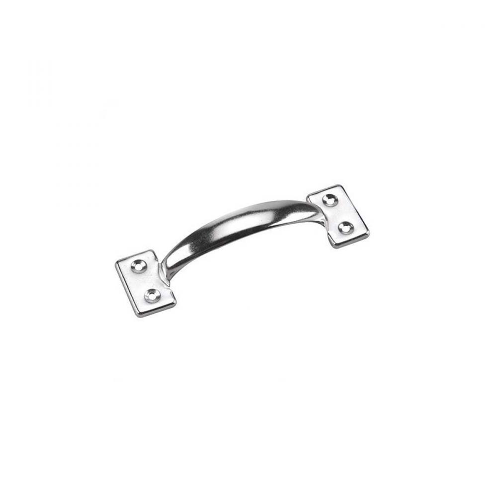 Door Pull N°3 Steel Zinc Plated 6 ½in<span class=' ItemWarning' style='display:block;'>Item is usually in stock, but we&#39;ll be in touch if there&#39;s a problem<br /></span>