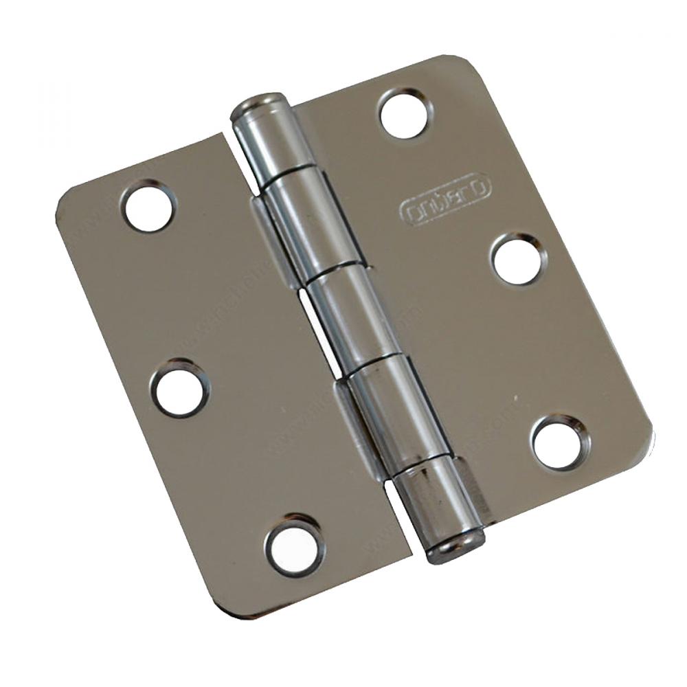 Full Mortise Butt Hinge 3in ¼in Round<span class=' ItemWarning' style='display:block;'>Item is usually in stock, but we&#39;ll be in touch if there&#39;s a problem<br /></span>