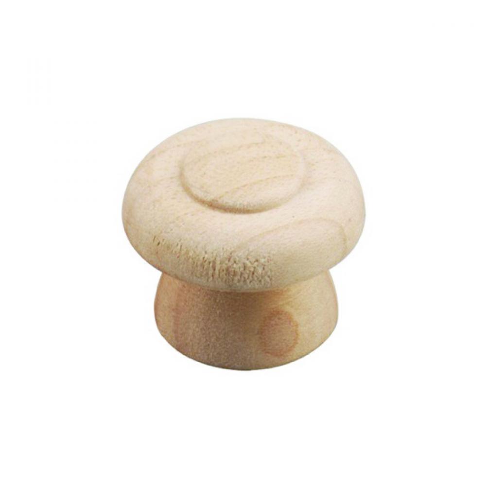 2Pk Wood Knob Unfinished 1½in (Pair)<span class=' ItemWarning' style='display:block;'>Item is usually in stock, but we&#39;ll be in touch if there&#39;s a problem<br /></span>