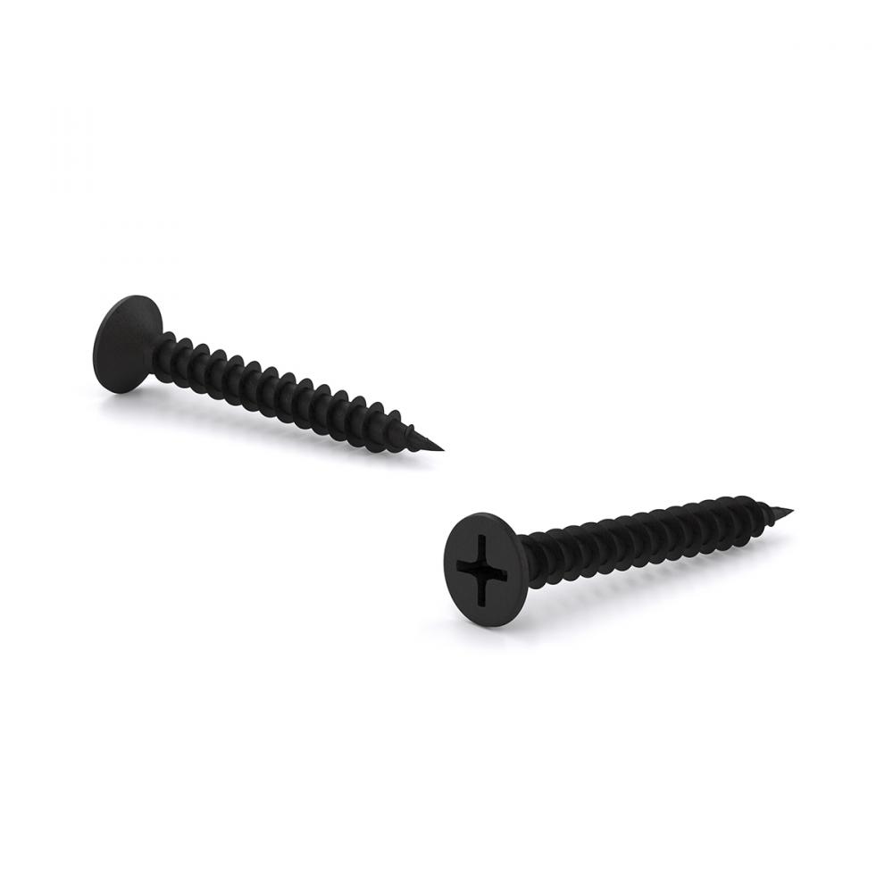 8000PK Drywall Screws Black Zinc #6 x 1¼in<span class=' ItemWarning' style='display:block;'>Item is usually in stock, but we&#39;ll be in touch if there&#39;s a problem<br /></span>