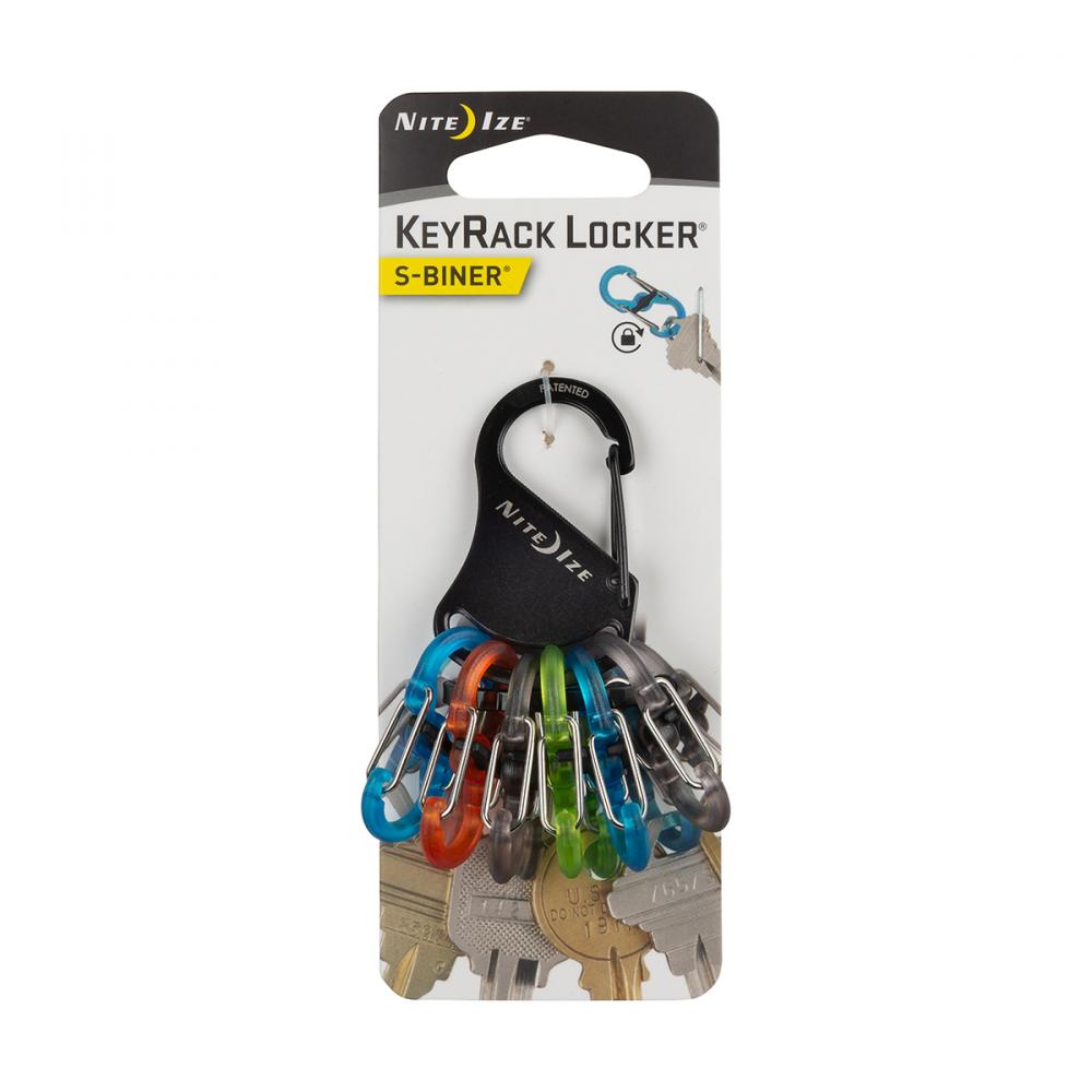 KeyRack Locker®S-Biner®<span class=' ItemWarning' style='display:block;'>Item is usually in stock, but we&#39;ll be in touch if there&#39;s a problem<br /></span>