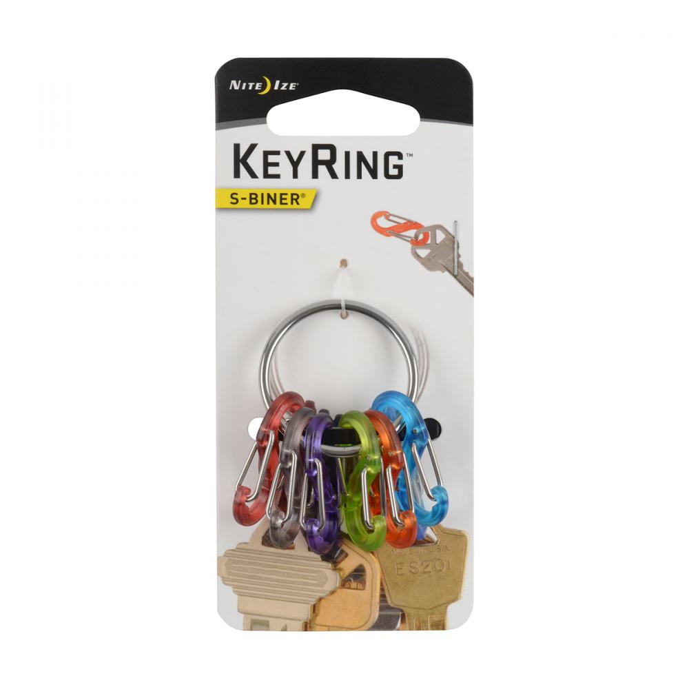 KeyRing S-Biner®<span class=' ItemWarning' style='display:block;'>Item is usually in stock, but we&#39;ll be in touch if there&#39;s a problem<br /></span>