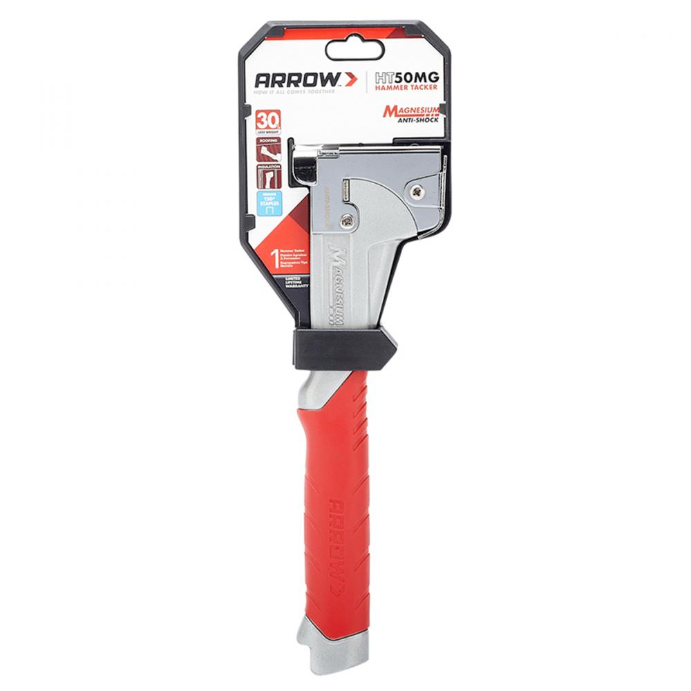 HT50MG Magnesium Staple Hammer Tacker Anti-Shock<span class=' ItemWarning' style='display:block;'>Item is usually in stock, but we&#39;ll be in touch if there&#39;s a problem<br /></span>